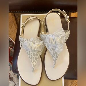 Michael Kors Women's Cream Sandals